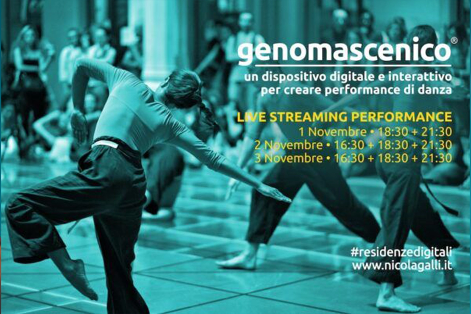 RESIDENZE DIGITALI: “Genoma scenico | dispositivo digitale” di Nicola Galli image